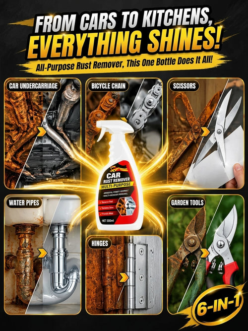 💥Grade Super-Strong Nano Rust Remover & Anti-Rust Spray, Melts Rust On Contact⚡