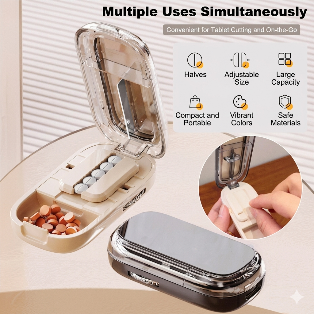 🔥Hot Sale - 50% Discount🔥Portable Pill Cutter