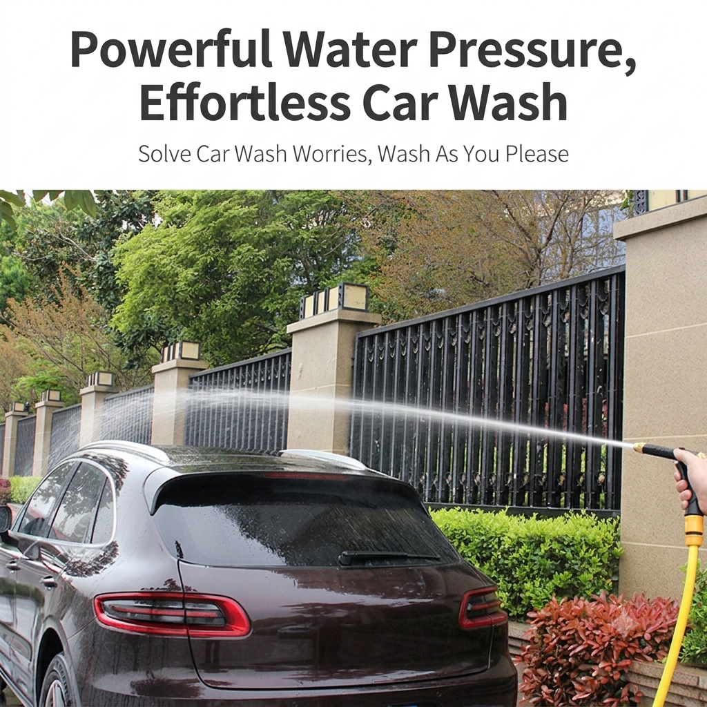 🔥 Flash Sale: High Pressure Garden Water Gun Hose Kit for Car Wash & Plant Watering