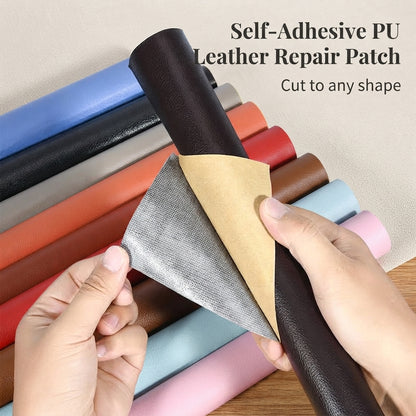 🚗  🩹  Self-Adhesive Leather Repair Patch Tape for Sofas & Car Seats