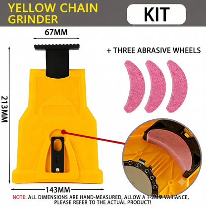 🔥Universal chain sharpener, quickly sharpens chainsaw teeth