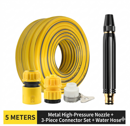 ⏰🔥Limited-time 50% off! 🚗 High-Pressure Car Wash Nozzle Set with Hose – Powerful, easy to use, save money at home! 💦✨