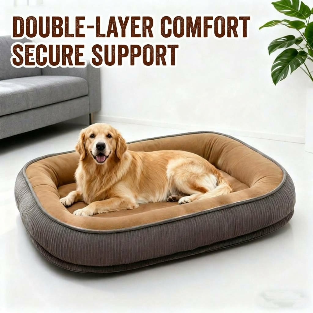 🐕 Removable & Washable Pet Bed ✨ All-Season Cozy Mattress for Dogs & Cats of All Sizes