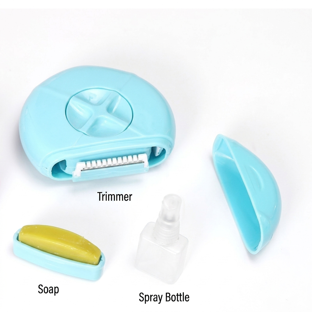 🔥Buy one get one free🔥3-in-1 Women Travel Hair Removal Kit, Portable Multifunctional Electric Shaver Set, Painless Full Body Shaving Trimmer Kit for Travel Daily Use
