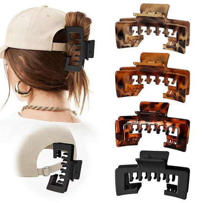 🔥Minimalist Hollow Square Hair Accessory For Women