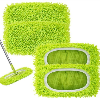 🔥Reusable Microfiber Mop Pads Fit All Flat Mops