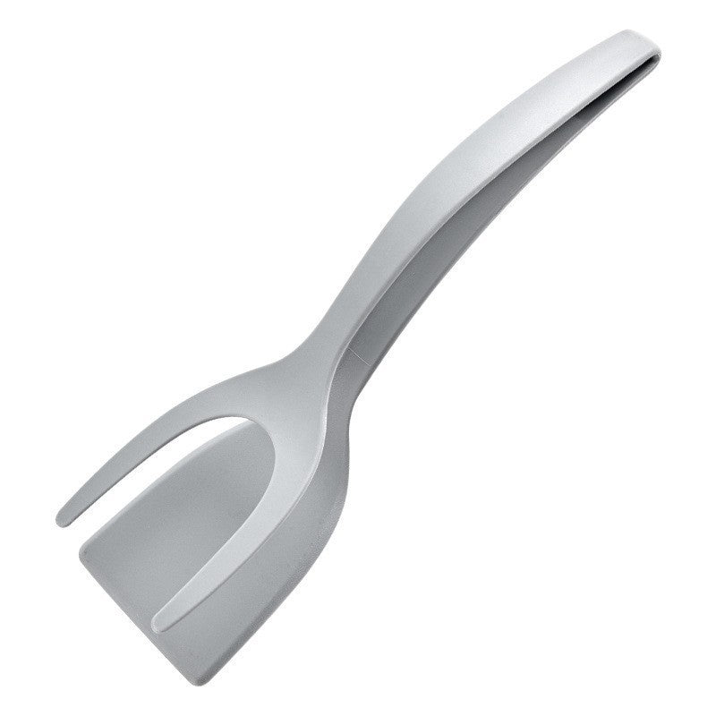 🍳 50% OFF NOW!🥩 2-in-1 Spatula Clip – Heat-Resistant Silicone & Non-Slip Handle