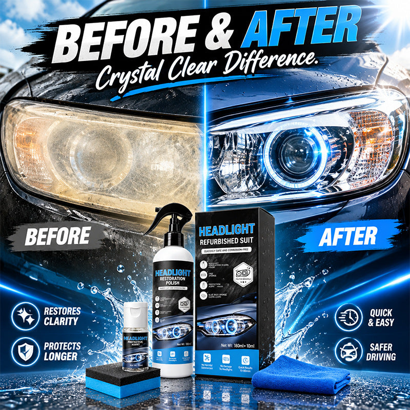 🔥50% Off Today Only - Professional Car Headlight Restoration Agent