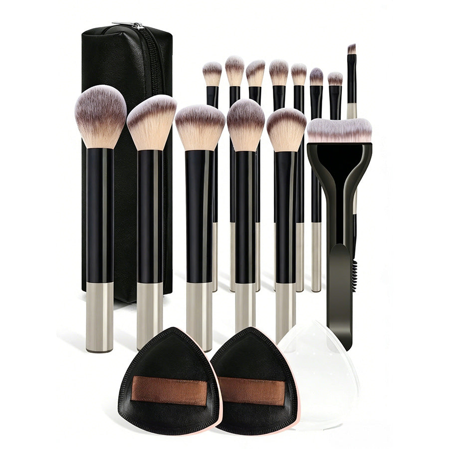 🔥 2026 New 17Pcs Celebrity Makeup Brush Set, Dense Soft Brushes Save Cosmetics for Flawless Makeup