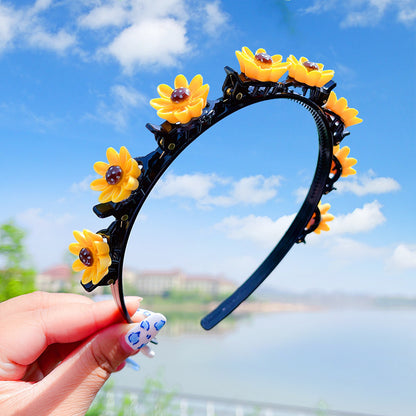 🎀 BUY 1 GET 1 FREE! 🌺 Kids Braided Hairpin – Easy 5‑min styling & cute cartoon designs ✨