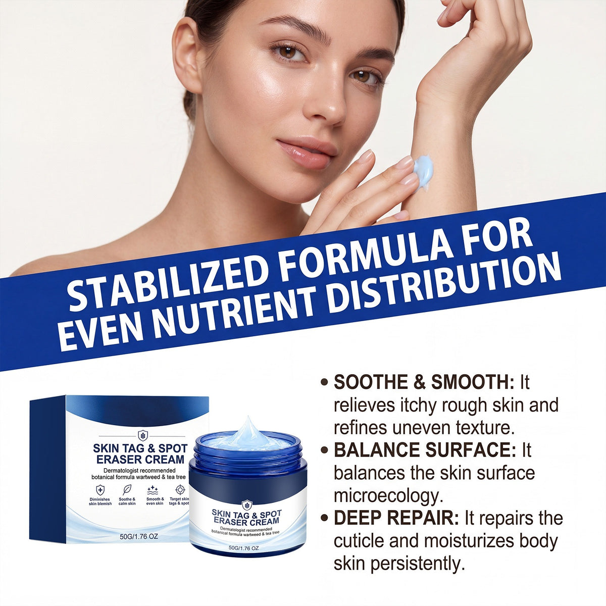 🔥Skincare Cream-Targets skin imperfections and spots.