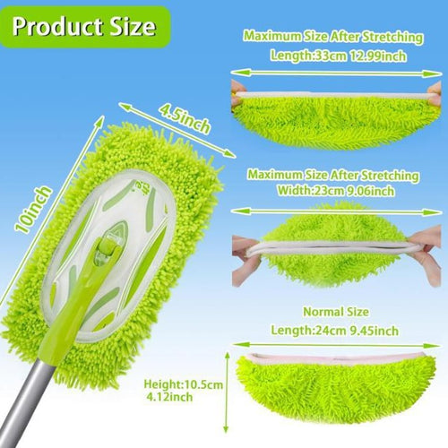 🔥Reusable Microfiber Mop Pads Fit All Flat Mops