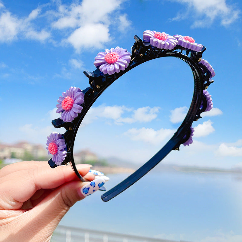 🎀 BUY 1 GET 1 FREE! 🌺 Kids Braided Hairpin – Easy 5‑min styling & cute cartoon designs ✨