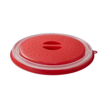 🍲✨ Buy One Get One Free – 2-in-1 Foldable Microwave Oven Splash Cover