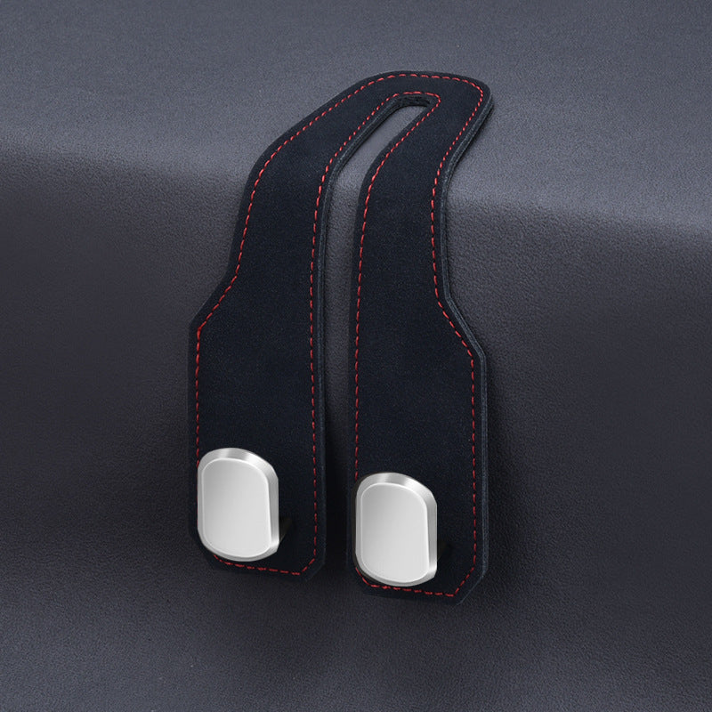 🚗stylish seat hooks – 10-second install, zero clutter.