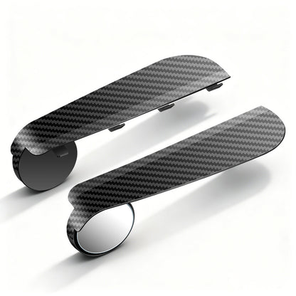 💥Buy 1, Get 1 Free 🚗2-Pack Car Rearview Mirror Rain Guards (with Adjustable Blind-Spot Mirrors)