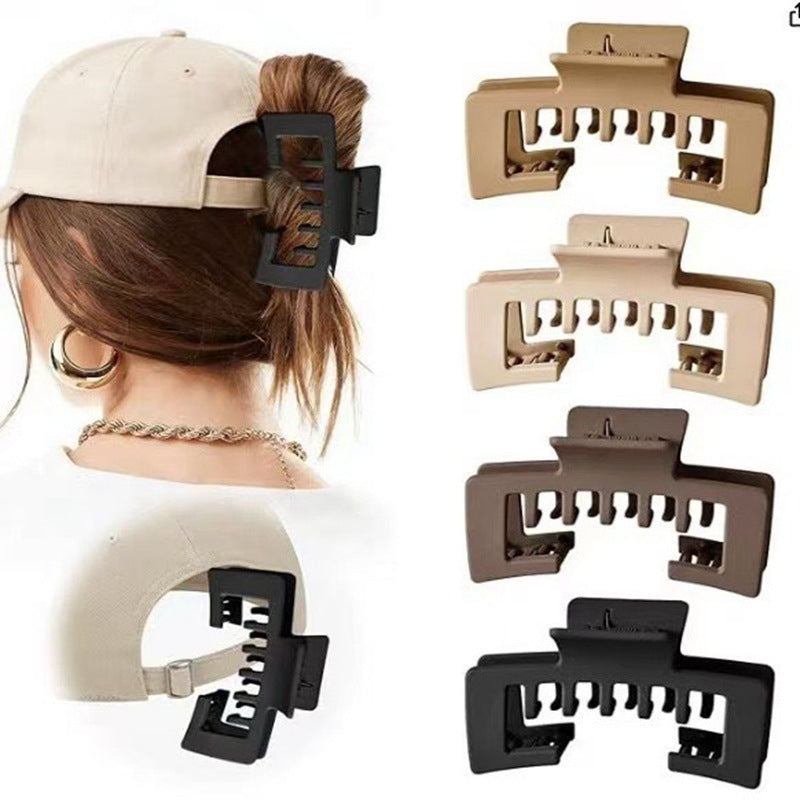 🔥Minimalist Hollow Square Hair Accessory For Women