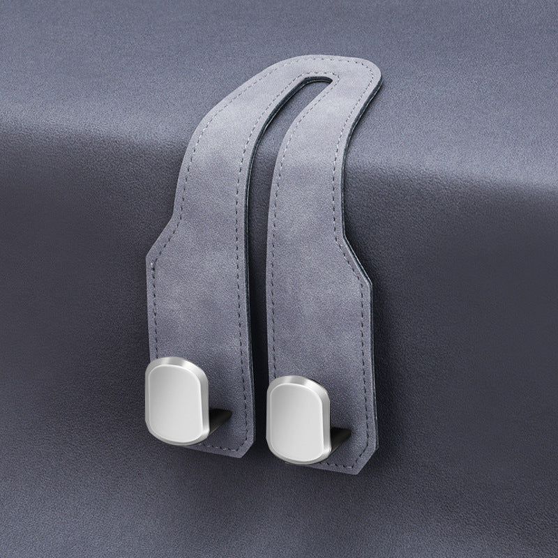🚗stylish seat hooks – 10-second install, zero clutter.