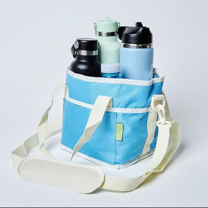 🥤 Large Capacity Drink Bag | Crossbody Design for Travel & Outdoor Use