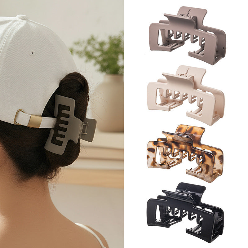 🔥Minimalist Hollow Square Hair Accessory For Women