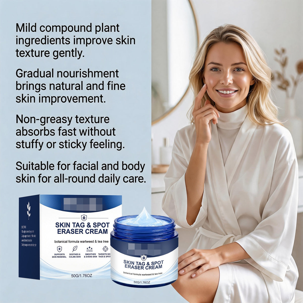 🔥Skincare Cream-Targets skin imperfections and spots.