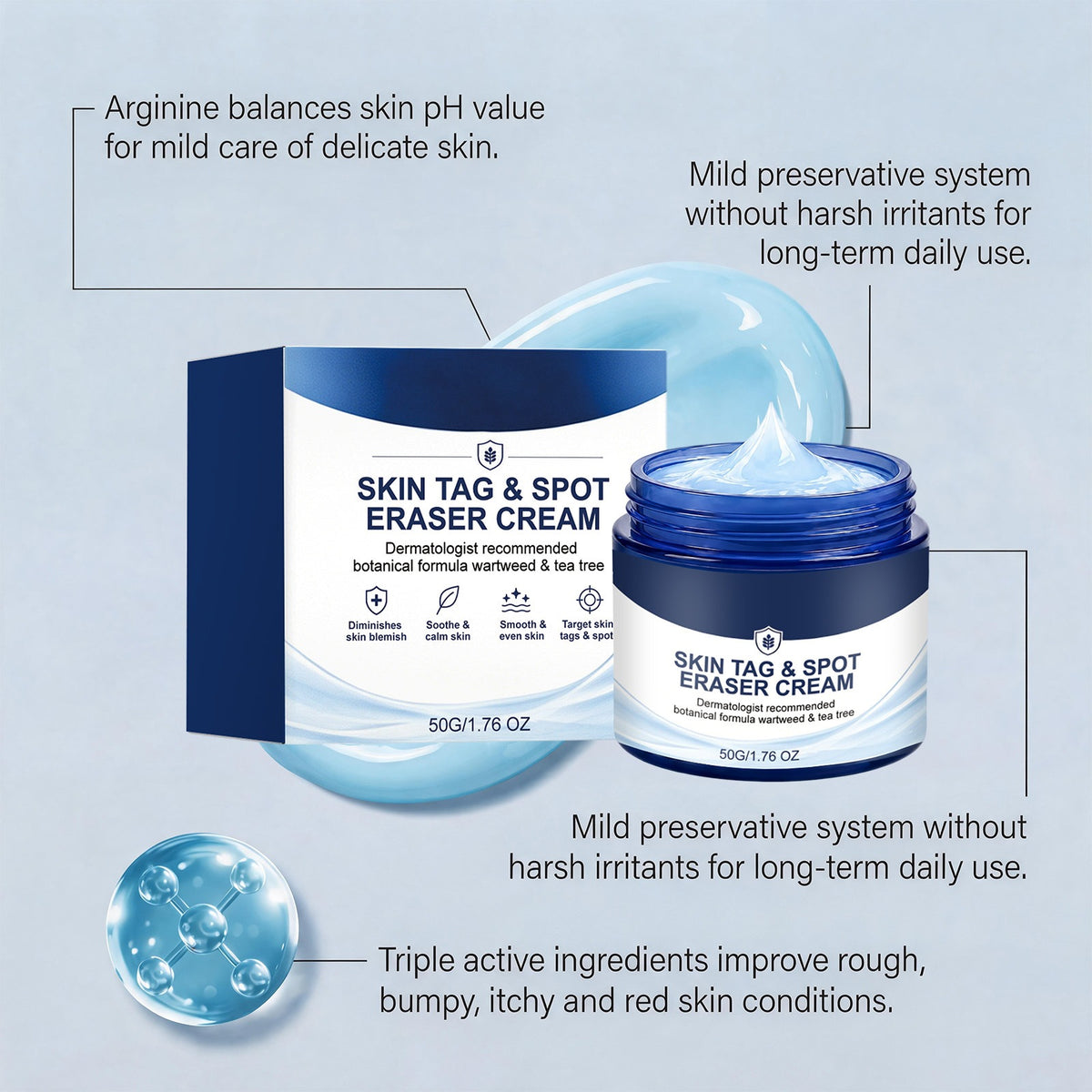 🔥Skincare Cream-Targets skin imperfections and spots.