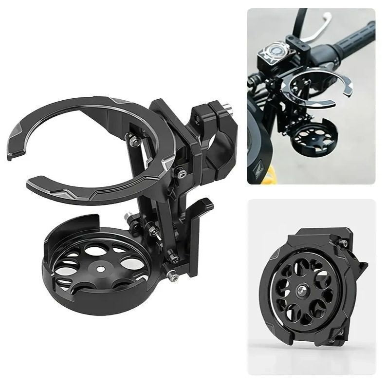 🚲🥤 360° Rotating Foldable Cup Holder – Secure Your Drink, Save Handlebar Space! 🔄✨