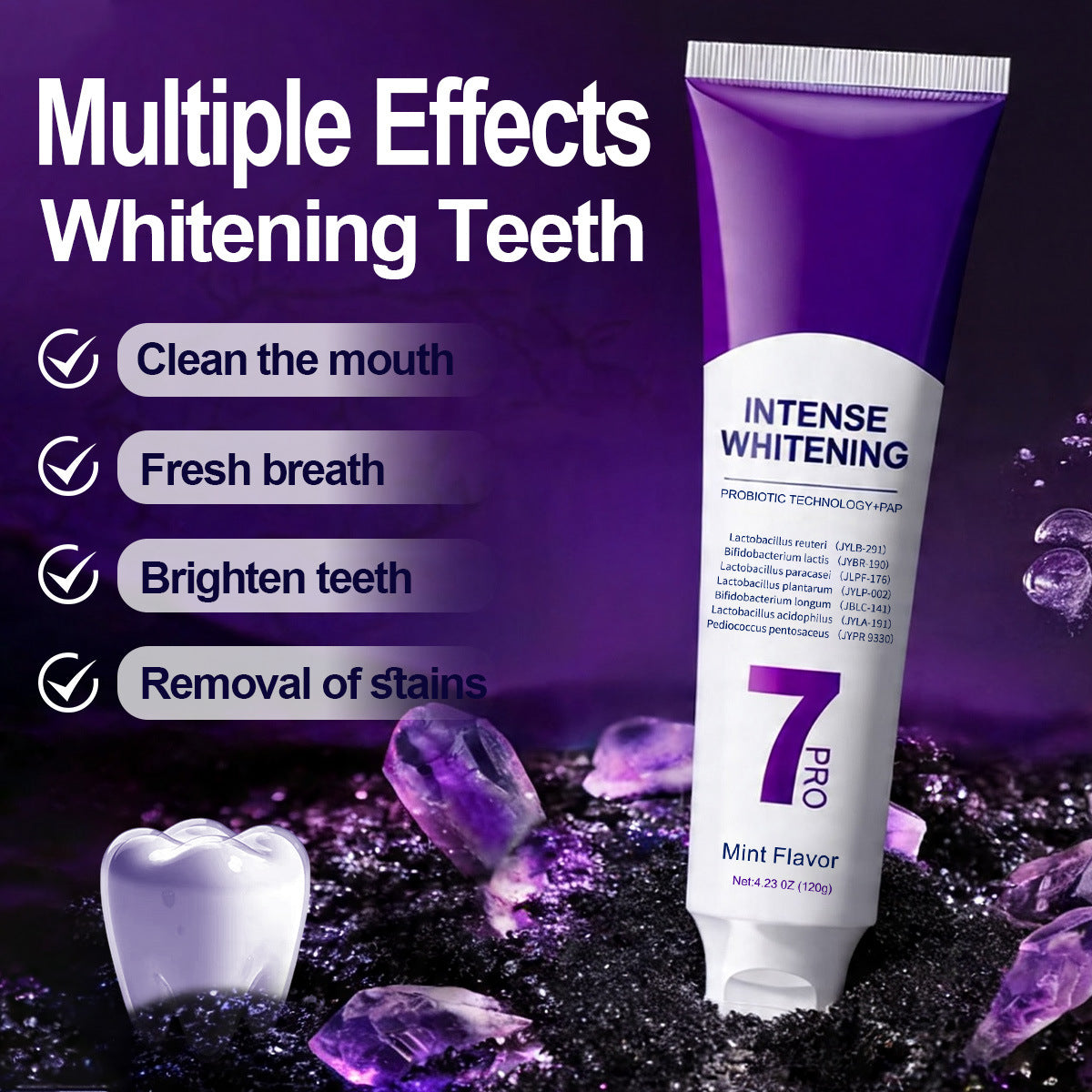 🔥Buy 1 get 1 free - Probiotic Whitening Toothpaste