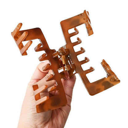 🔥Minimalist Hollow Square Hair Accessory For Women