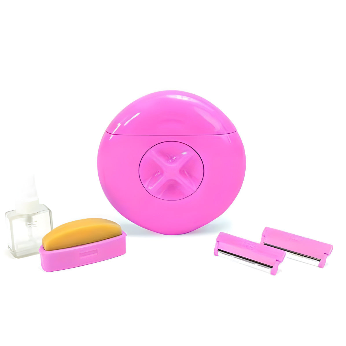 🔥Buy one get one free🔥3-in-1 Women Travel Hair Removal Kit, Portable Multifunctional Electric Shaver Set, Painless Full Body Shaving Trimmer Kit for Travel Daily Use