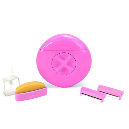 🔥Buy one get one free🔥3-in-1 Women Travel Hair Removal Kit, Portable Multifunctional Electric Shaver Set, Painless Full Body Shaving Trimmer Kit for Travel Daily Use