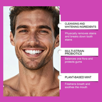 🔥Buy 1 get 1 free - Probiotic Whitening Toothpaste
