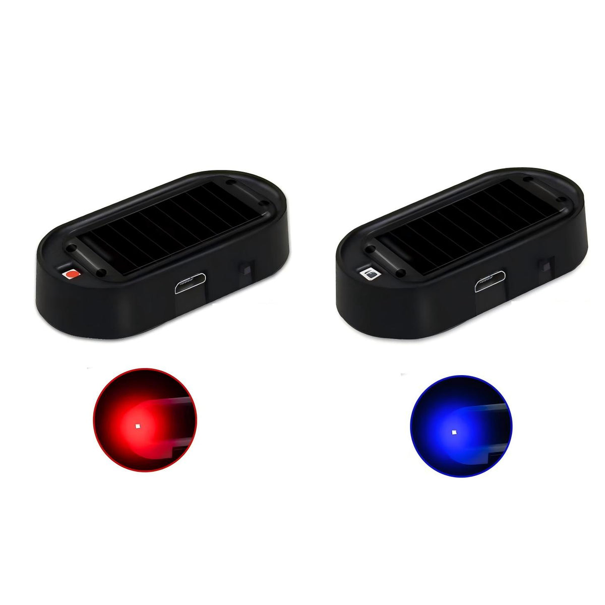 🔦 Solar Anti-Theft LED Flashing Lamp