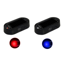 Black with red light+Black with blue light
