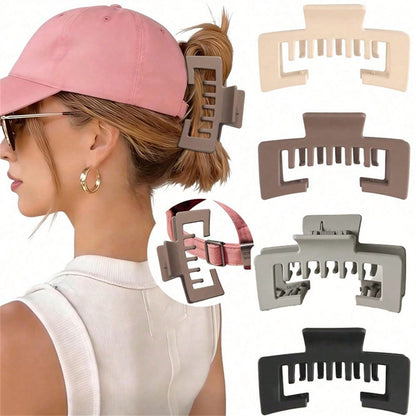 🔥Minimalist Hollow Square Hair Accessory For Women