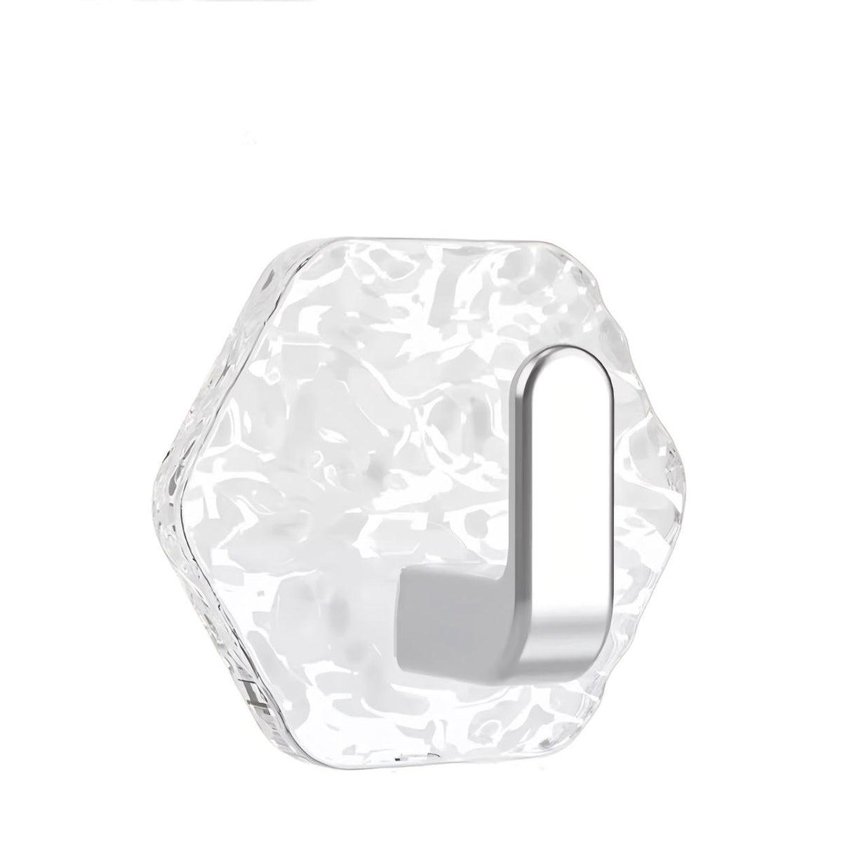 🔥Limited-Time Offer🔥Heavy-Duty Plastic Self-Adhesive Hexagonal Ripple Hooks