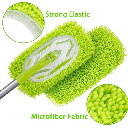 🔥Reusable Microfiber Mop Pads Fit All Flat Mops