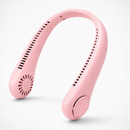 🔥Portable Bladeless Neck Fan Hands Free Personal Cooling Fan With 360° Airflow For Hot Summer Days