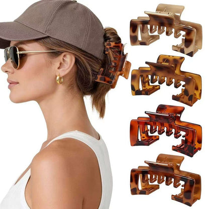 🔥Minimalist Hollow Square Hair Accessory For Women