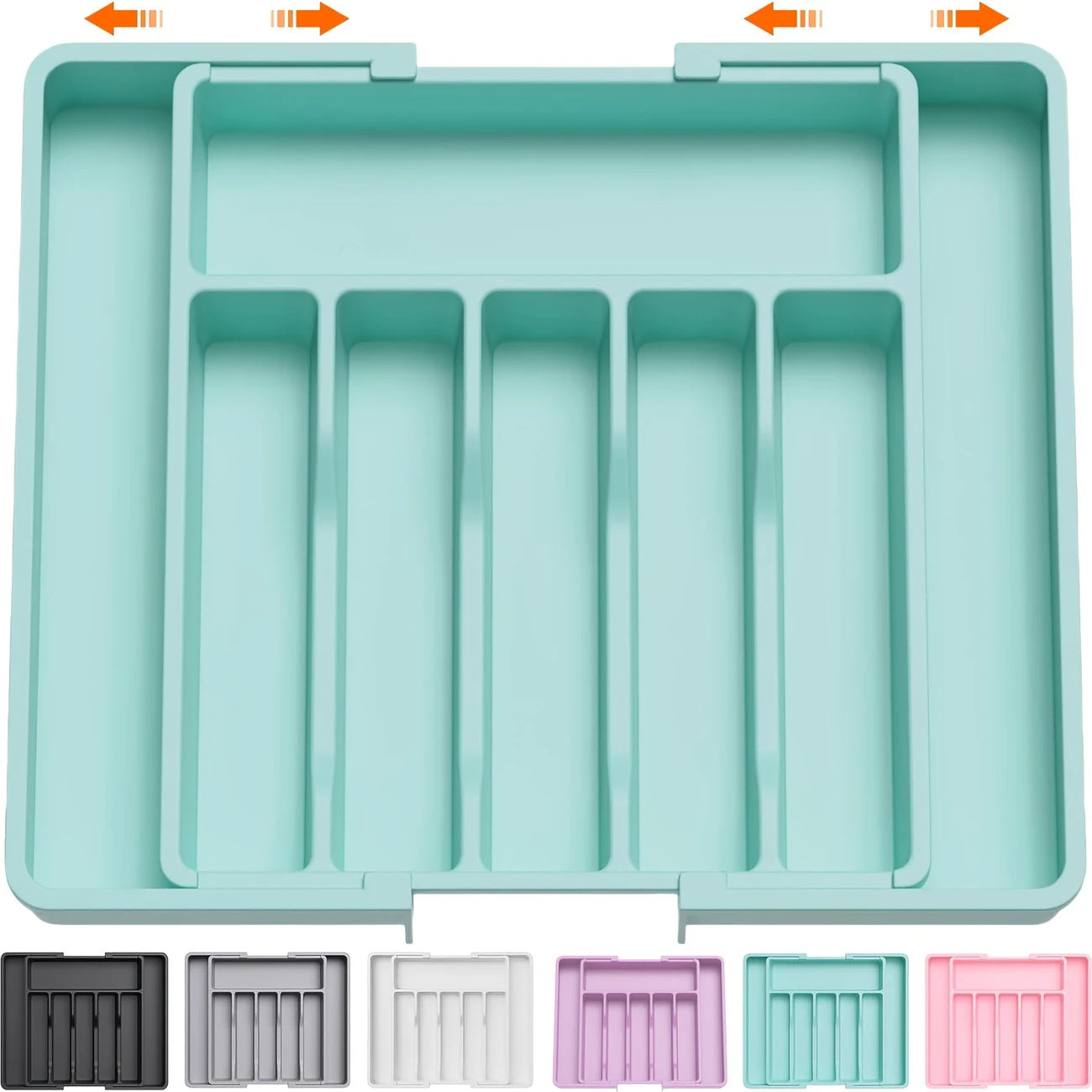 ⚡ Flash Sale Live Now 🎁Extendable Kitchen Cutlery Storage Organizer