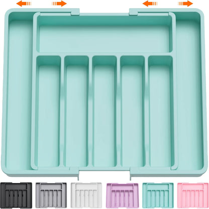 ⚡ Flash Sale Live Now 🎁Extendable Kitchen Cutlery Storage Organizer