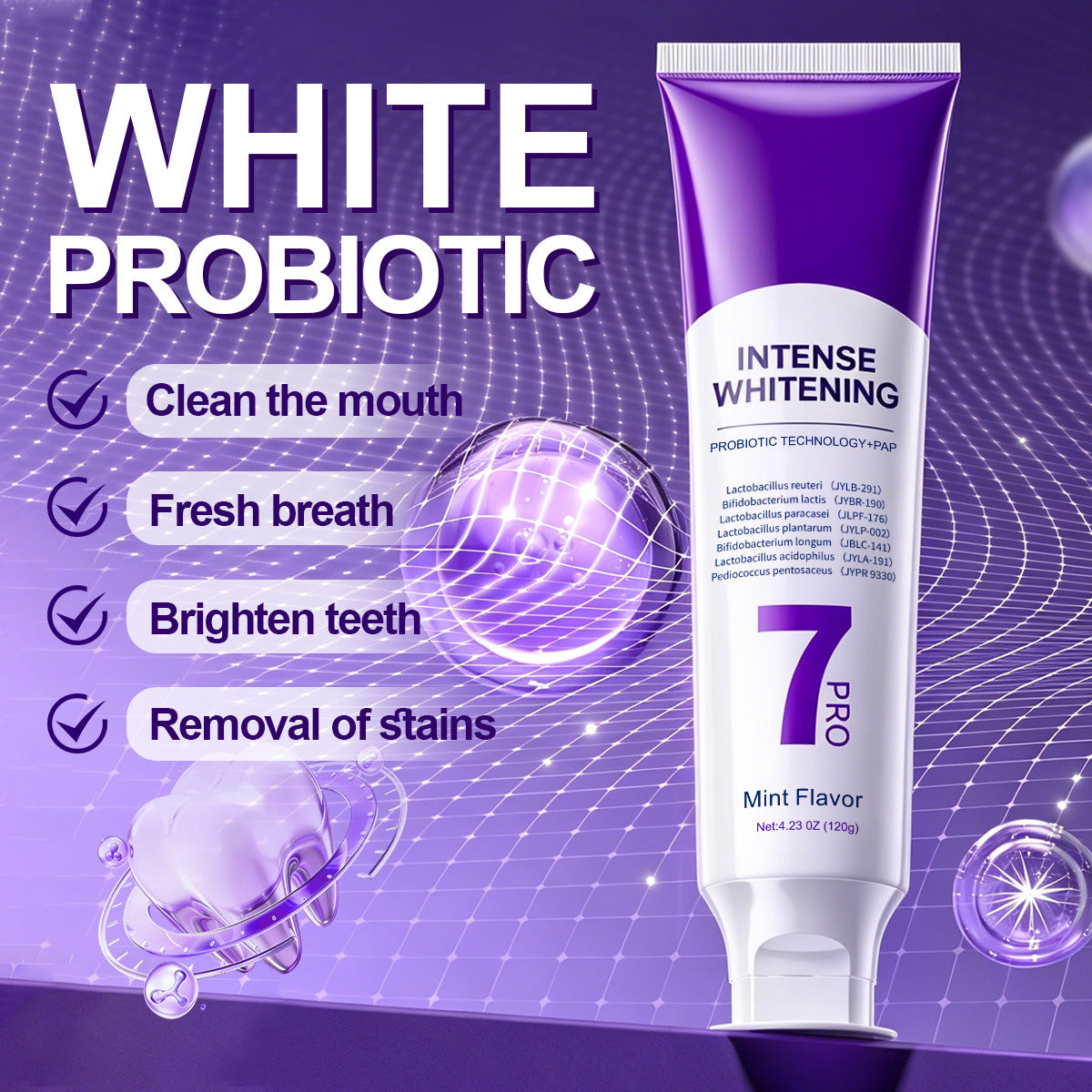🔥Buy 1 get 1 free - Probiotic Whitening Toothpaste