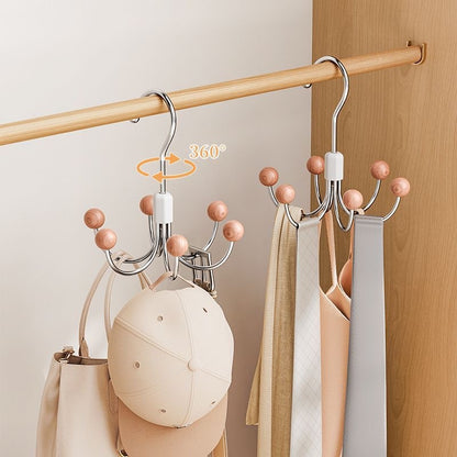 👉Rotatable 6-Hook Lingerie Organizer | BUY 1 GET 1 FREE