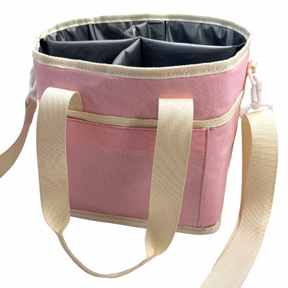 🥤 Large Capacity Drink Bag | Crossbody Design for Travel & Outdoor Use
