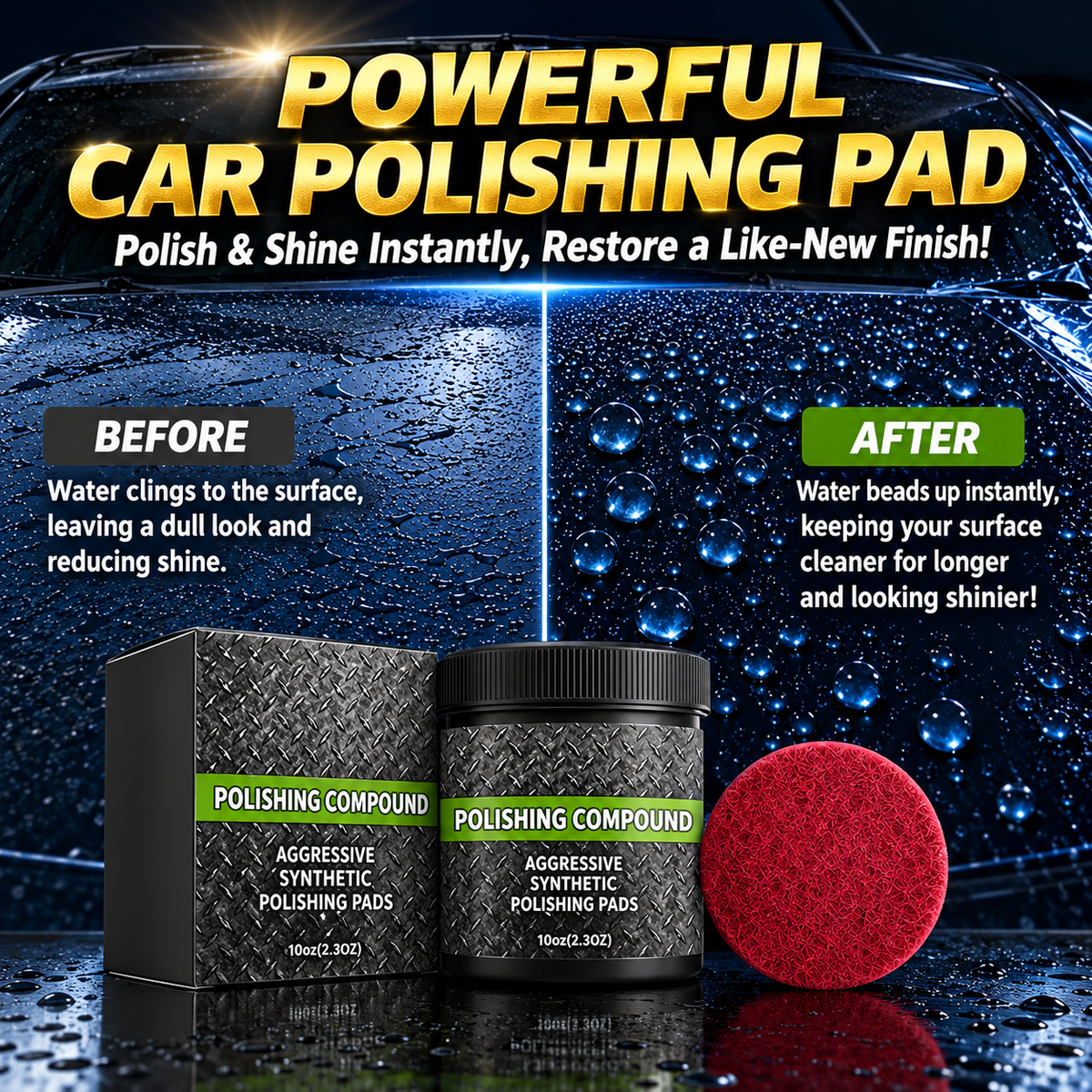 🪑Furniture Polishing Paste, Gentle Cleaning, Restoration & Gloss Maintenance, Multi-Material Furniture Care Cream