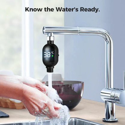 Shower thermometer - Instant digital display, waterproof and easy to install, ensuring shower safety.