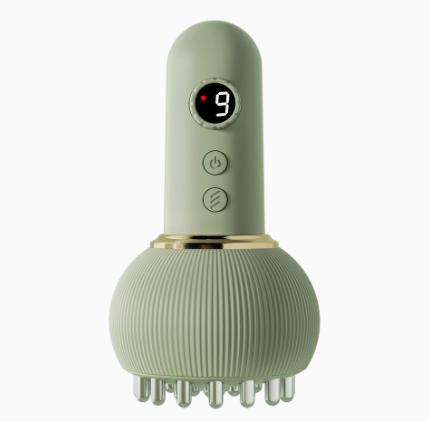 Rechargeable Smart Electric Cupping Massager Infrared Heating Vacuum Suction Deep Tissue Massage
