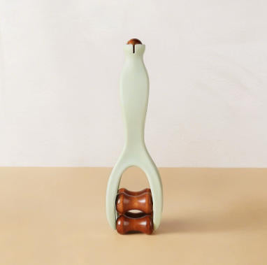🔥Hot Sale🔥 Natural Bian Stone Hand Massage Roller Traditional Chinese Acupoint Therapy Tool