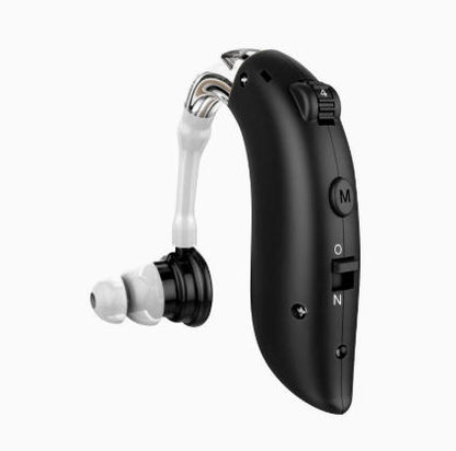 🔥Rechargeable BTE Hearing Aid｜Crystal Clear Sound for Elderly & Hearing Impaired