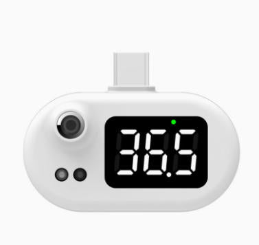 🔥Plug-In Phone Thermometer｜No Battery, Instant Accurate Non-Contact Temp Reading